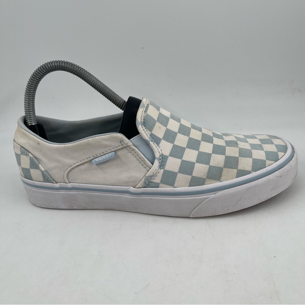 Vans Women’s Sage Checkerboard Slip-On Comfort Sneakers Shoes - Size 8